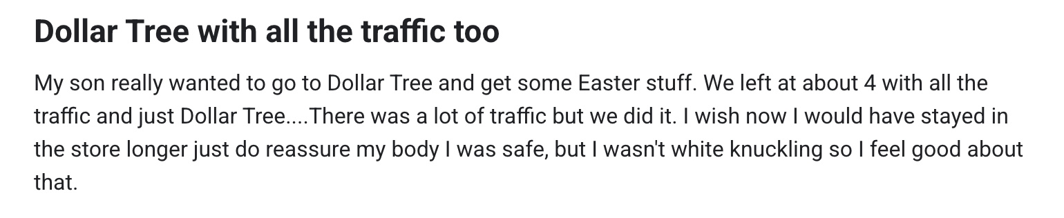 panic to peace testimonial