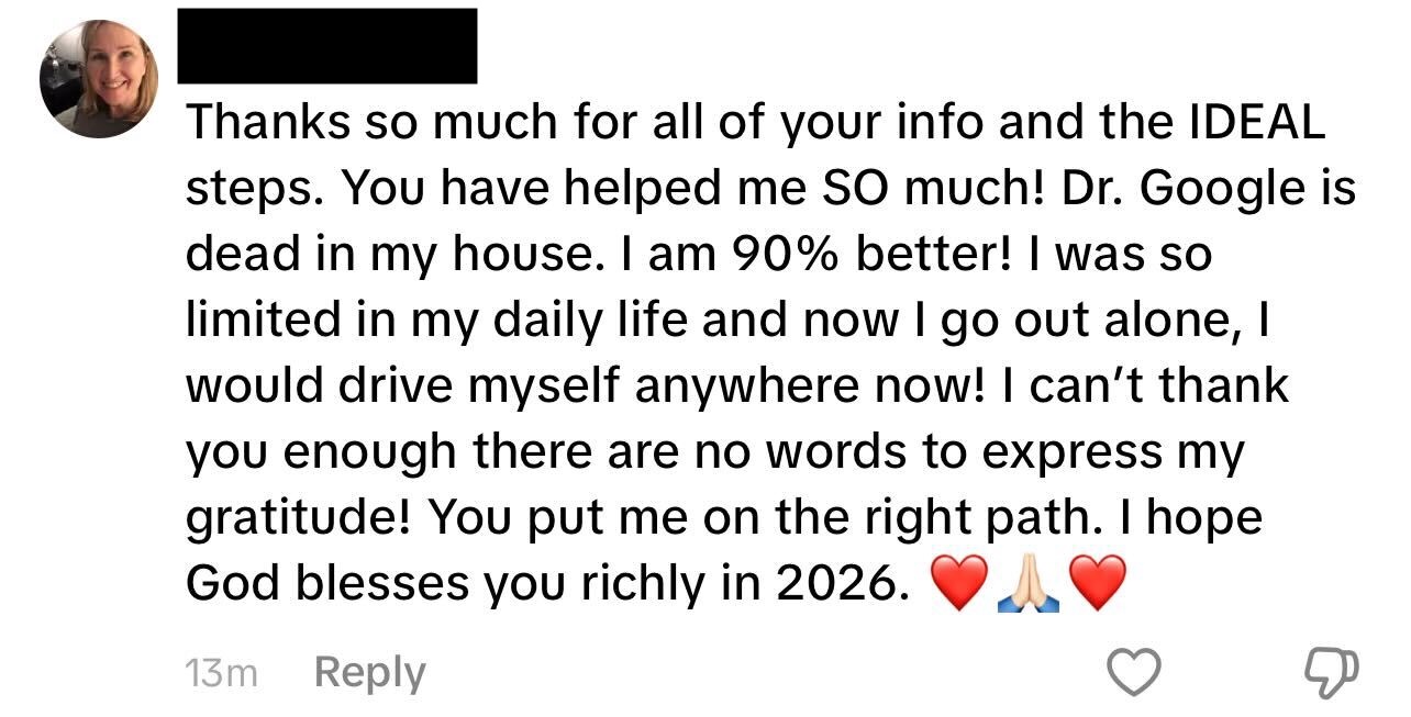 recovery course testimonial