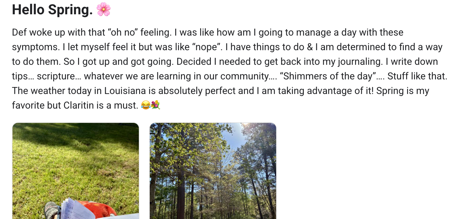 panic to peace testimonial