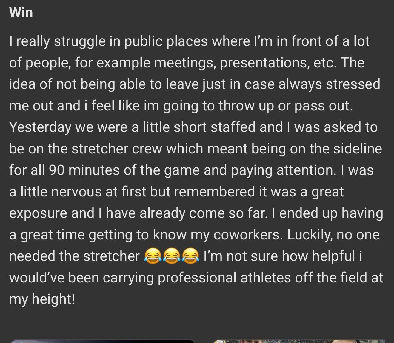 panic to peace testimonial