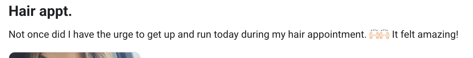 panic to peace testimonial